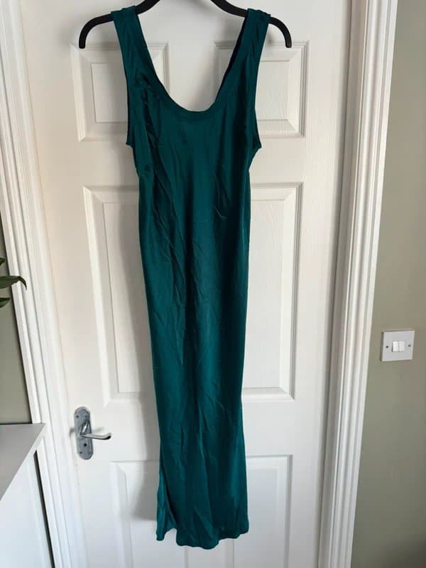 ASOS Design Teal midi dress size 14 new with tags