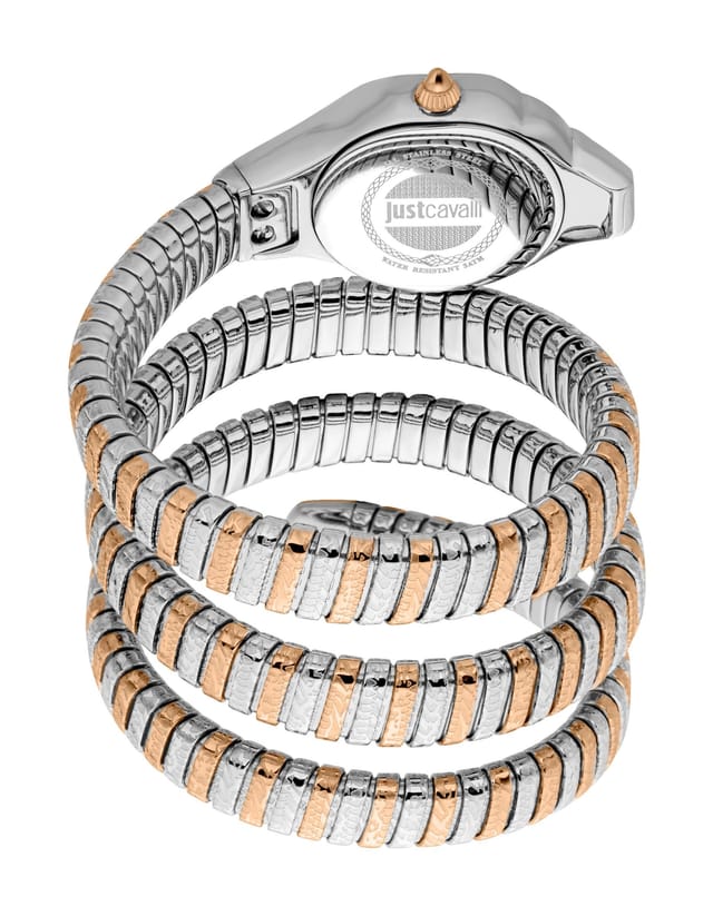 Just Cavalli Just Cavalli Women's Ravenna Quartz Silver & Rose Gold Dial Watch - 2