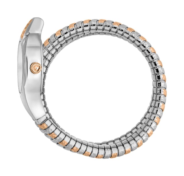 Just Cavalli Just Cavalli Women's Ravenna Quartz Silver & Rose Gold Dial Watch - 3