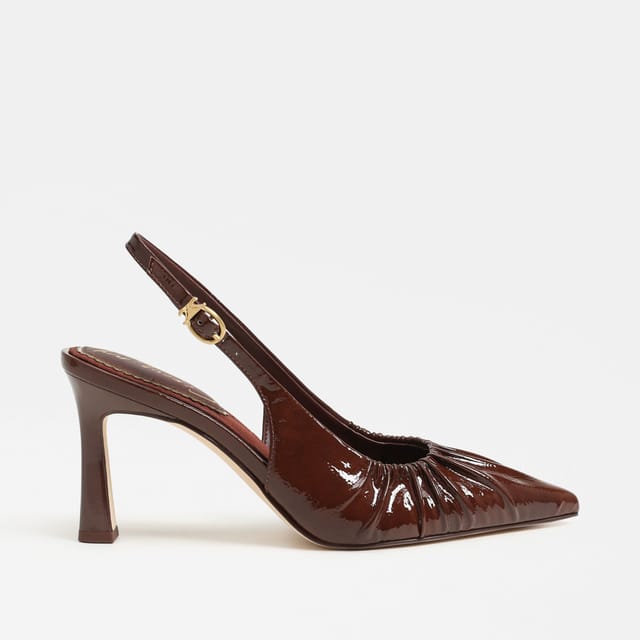 Sam Edelman Sam Edelman Women's Circus NY Tasha Heeled Pumps in Dark Brown - 2