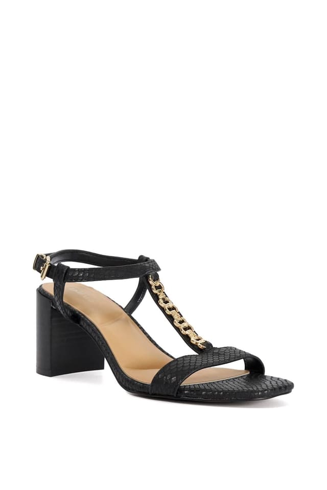 Dune London Dune London Women's 'Josina' Leather Sandals in Black - 2
