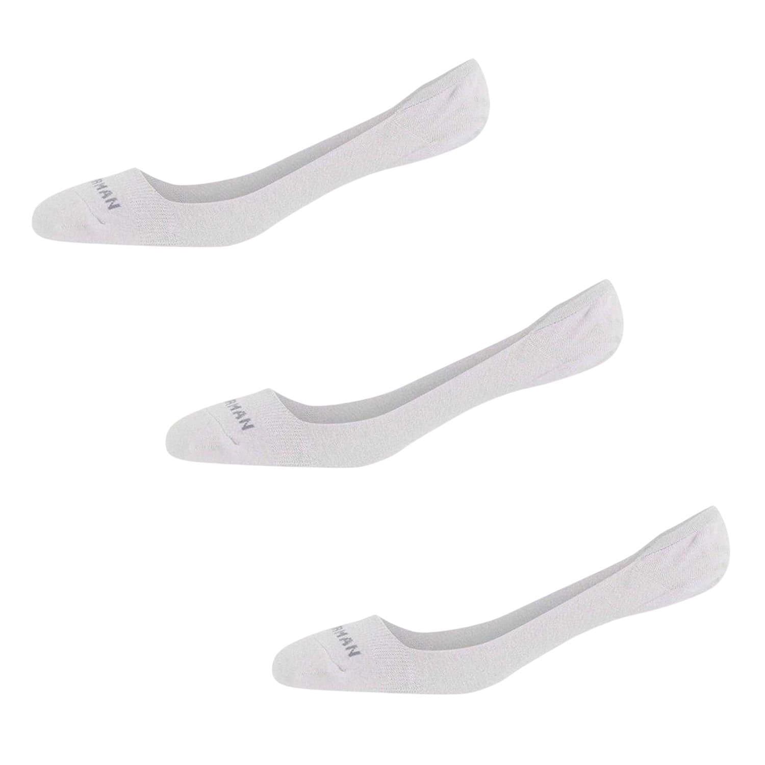 Ben Sherman Ben Sherman Men's Makalu Logo Liner Socks (Pack of 3) in White