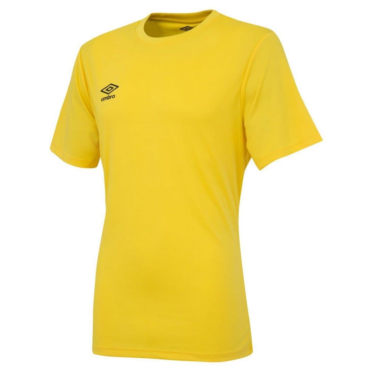 Umbro Umbro Men's Club Short-Sleeved Jersey in Yellow