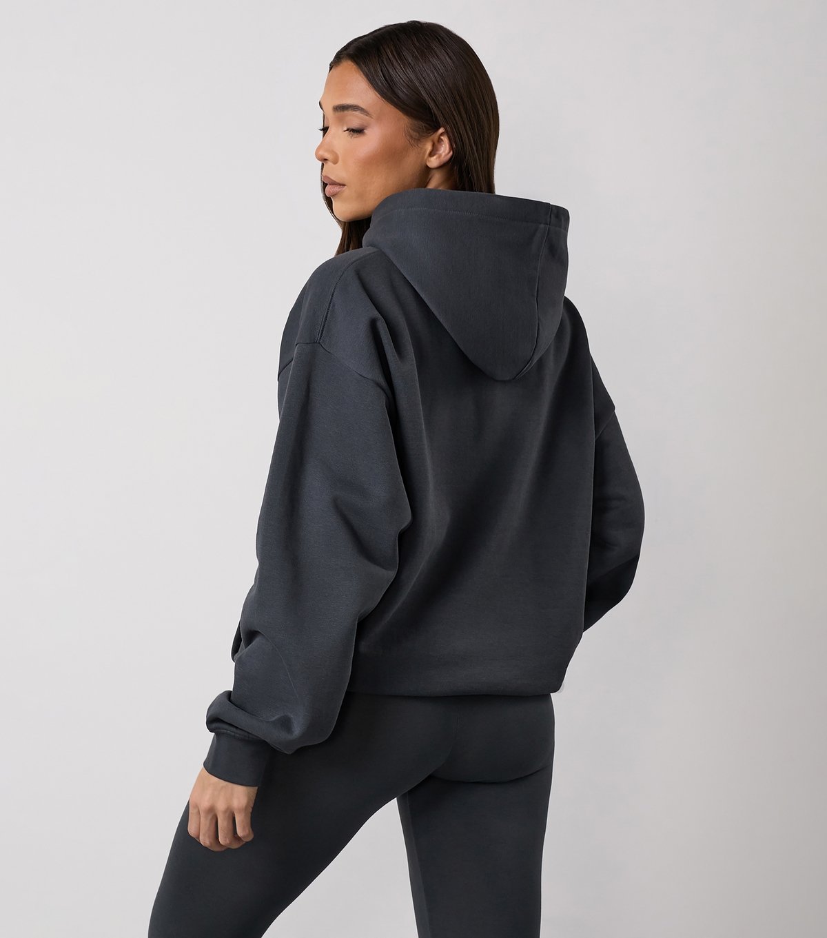 Gym King Women's Grey Shadow Hoodie Gym King New Look - 3