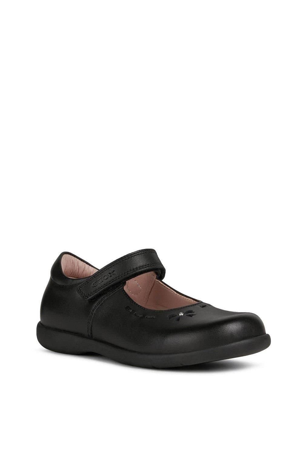 Geox Geox Women's 'Naimara' Leather Shoes in Black