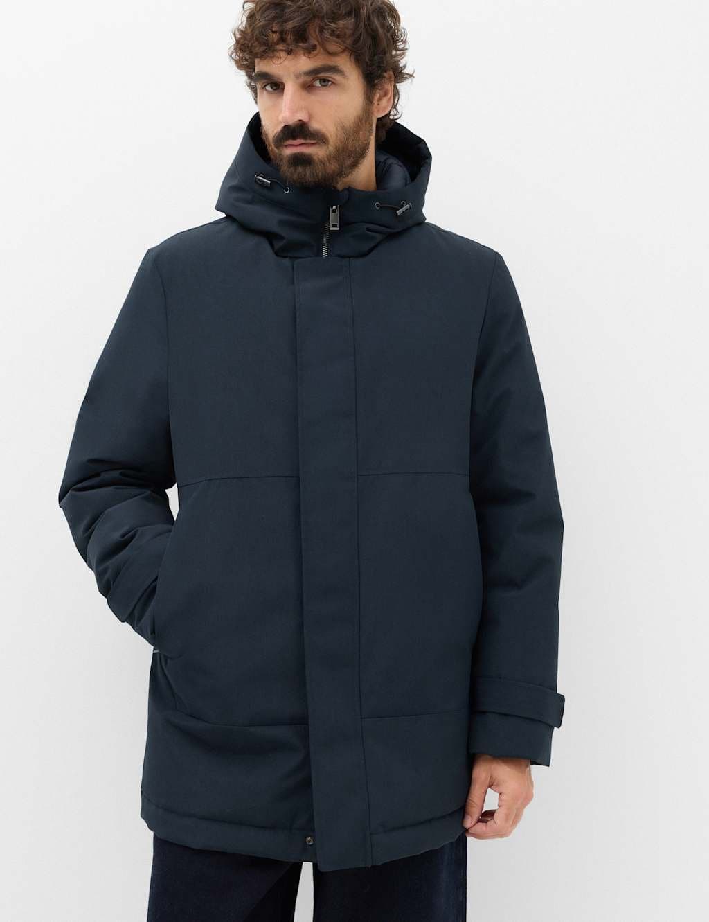 Marks & Spencer M&S Water Repellent Thermowarmth™ Parka Navy