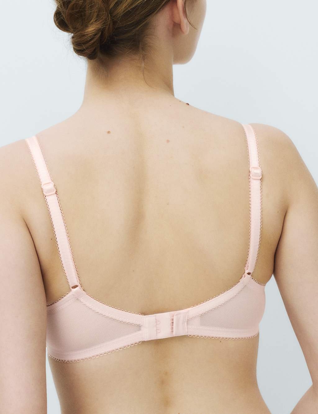 Marks & Spencer M&S Jasmine Lace Non Wired Full Cup Bra (A-E) Soft Coral - 3