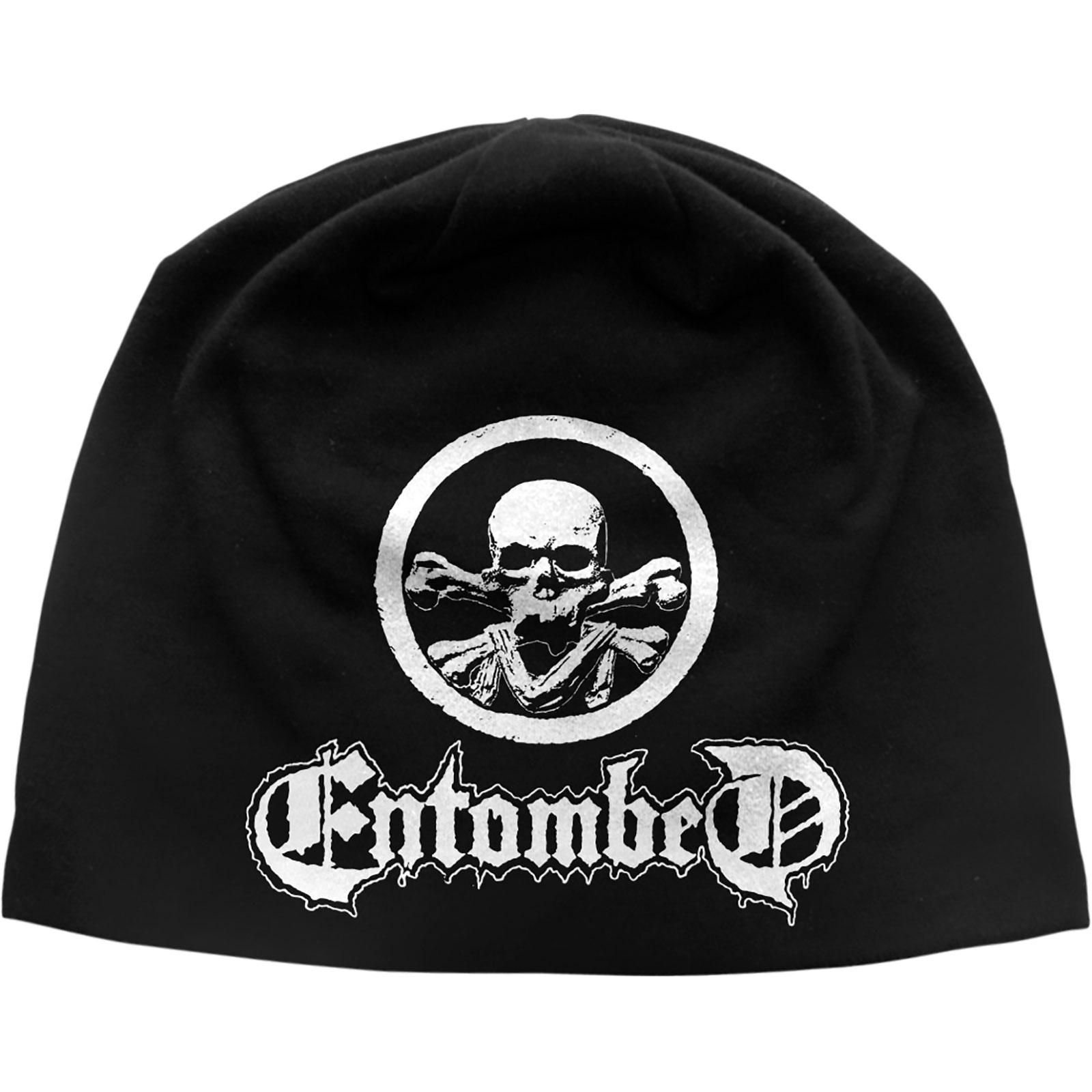 Entombed Entombed Men's Skull Logo Beanie in Black - 1