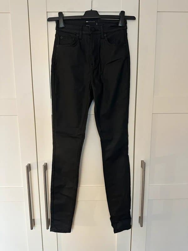 ASOS ASOS Black Coated Jeans