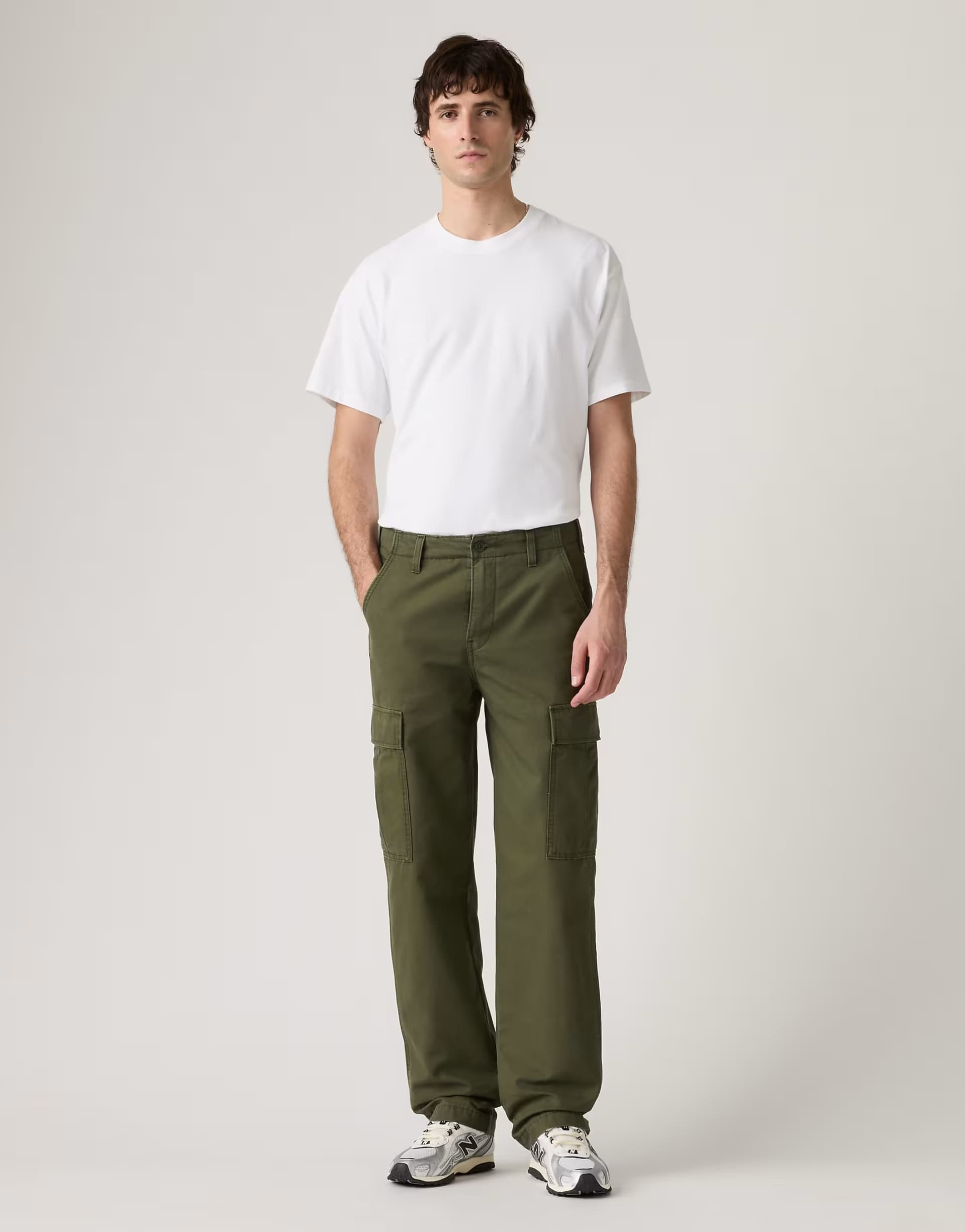 ASOS Levi's Xx cargo straight lightweight pants in green