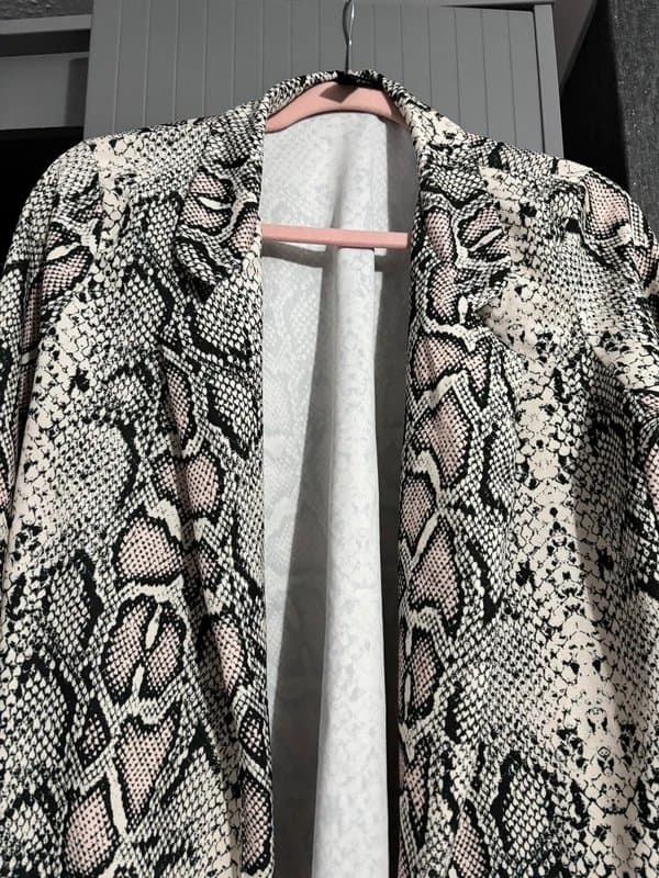 New Look Snake print blazer