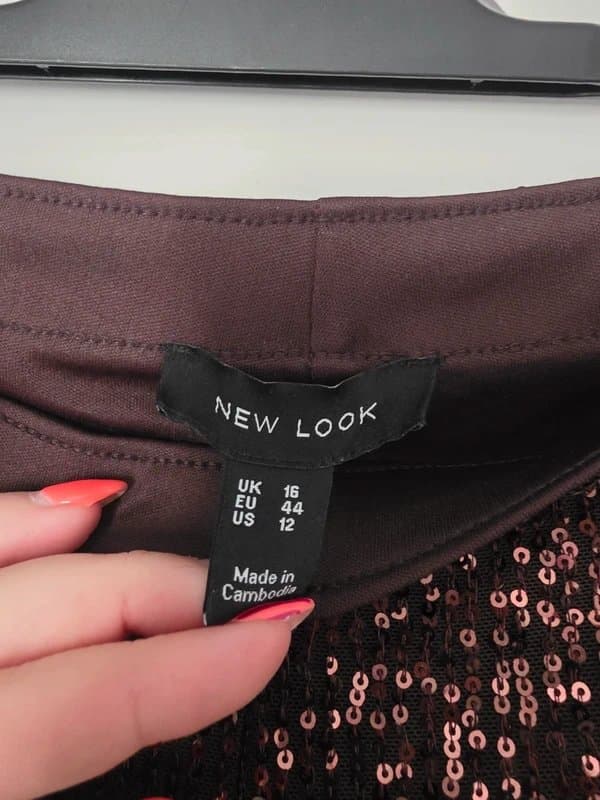 New Look Sequin trousers
