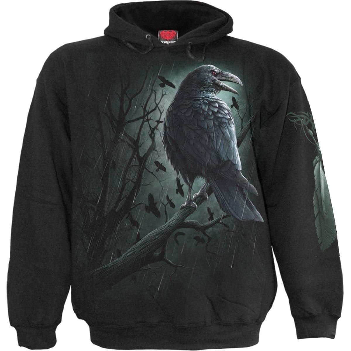 Spiral Spiral Men's SHADOW RAVEN - Hoody Black
