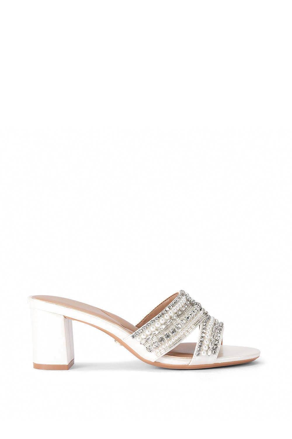 Carvela Carvela Women's 'Pageant Block' Sandals in White - 4