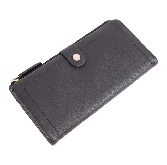 Paul Costelloe Paul Costelloe Women's Nira Leather Purse in Black - 3