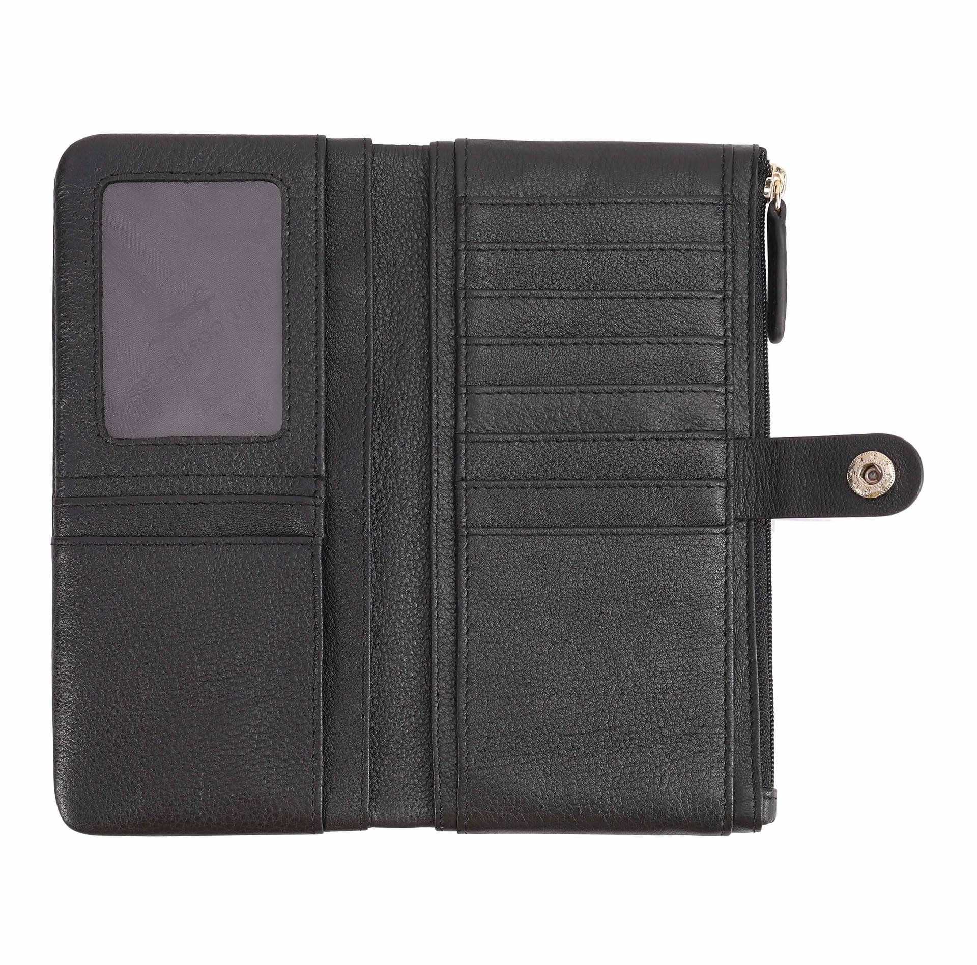 Paul Costelloe Paul Costelloe Women's Nira Leather Purse in Black - 4