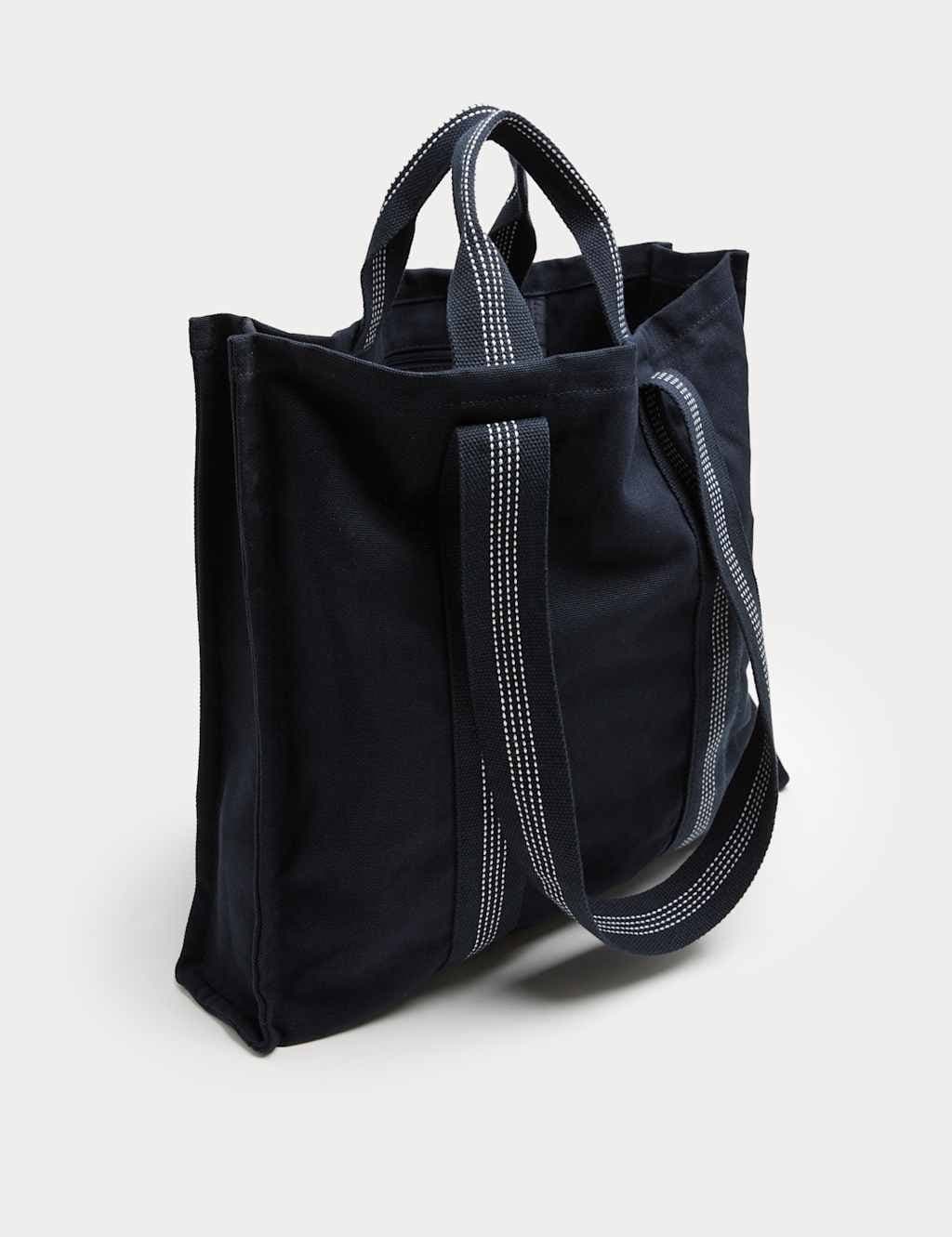 Marks & Spencer M&S Canvas Tote Bag Dark Navy Mix
