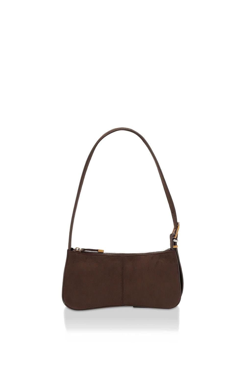 Steve Madden Steve Madden Dark Brown Tanzie Bag