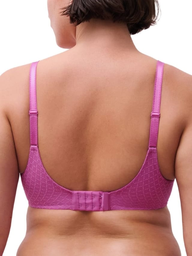 Chantelle Chantelle Women's Norah Chic Covering T-Shirt Bra in Pink - 2