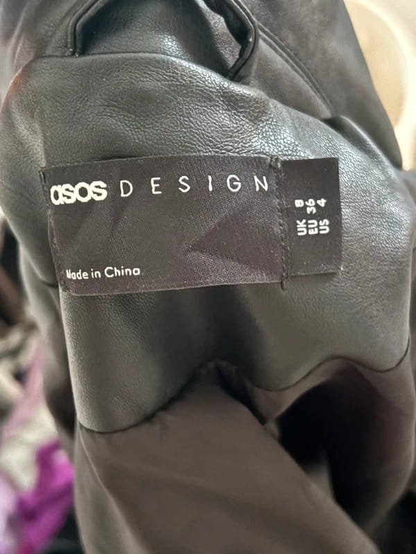ASOS Design Faux leather jacket - 1