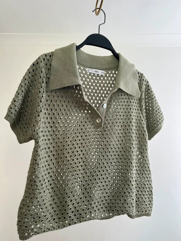 Mango Mango polo top