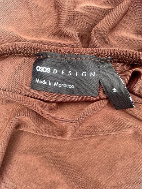 ASOS Rust Halter Neck Top