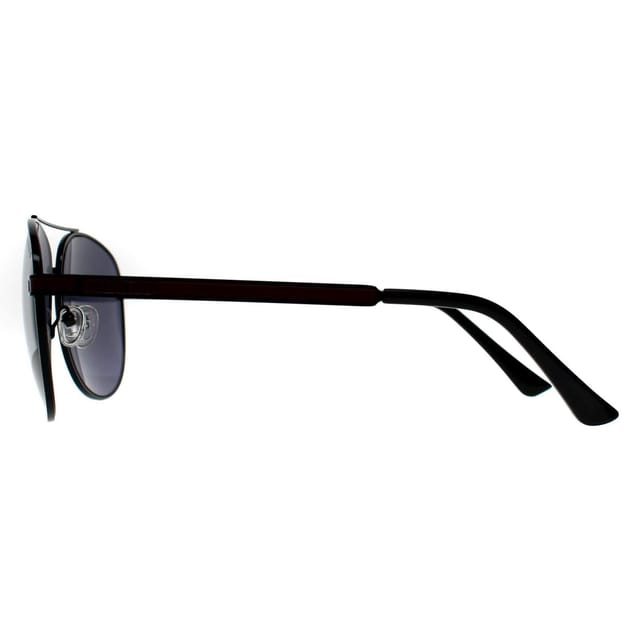 Guess Guess Men's Aviator Shiny Black Grey GF5110 - 3