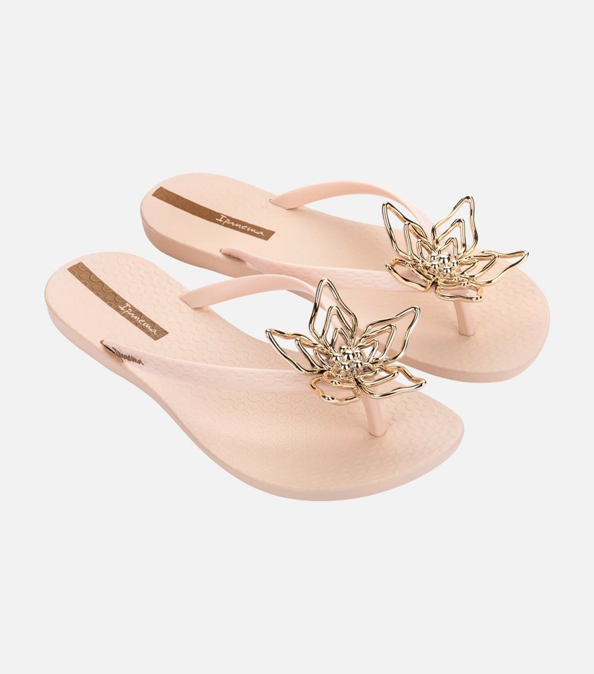 Ipanema Women's Beige Maxi Flower Flip Flops Ipanema New Look