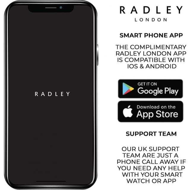 Radley Radley Women's RYS55-2182 Series 34mm Watch in Black - 3
