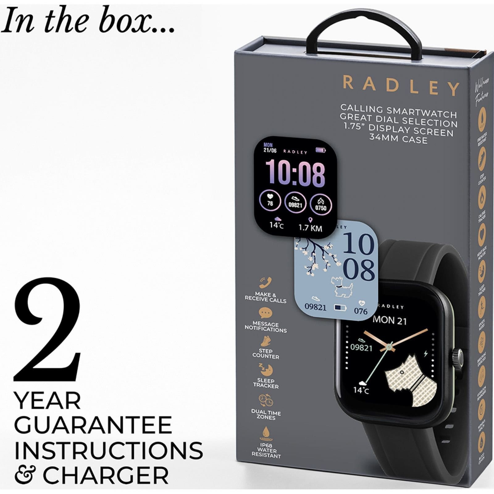 Radley Radley Women's RYS55-2182 Series 34mm Watch in Black - 4
