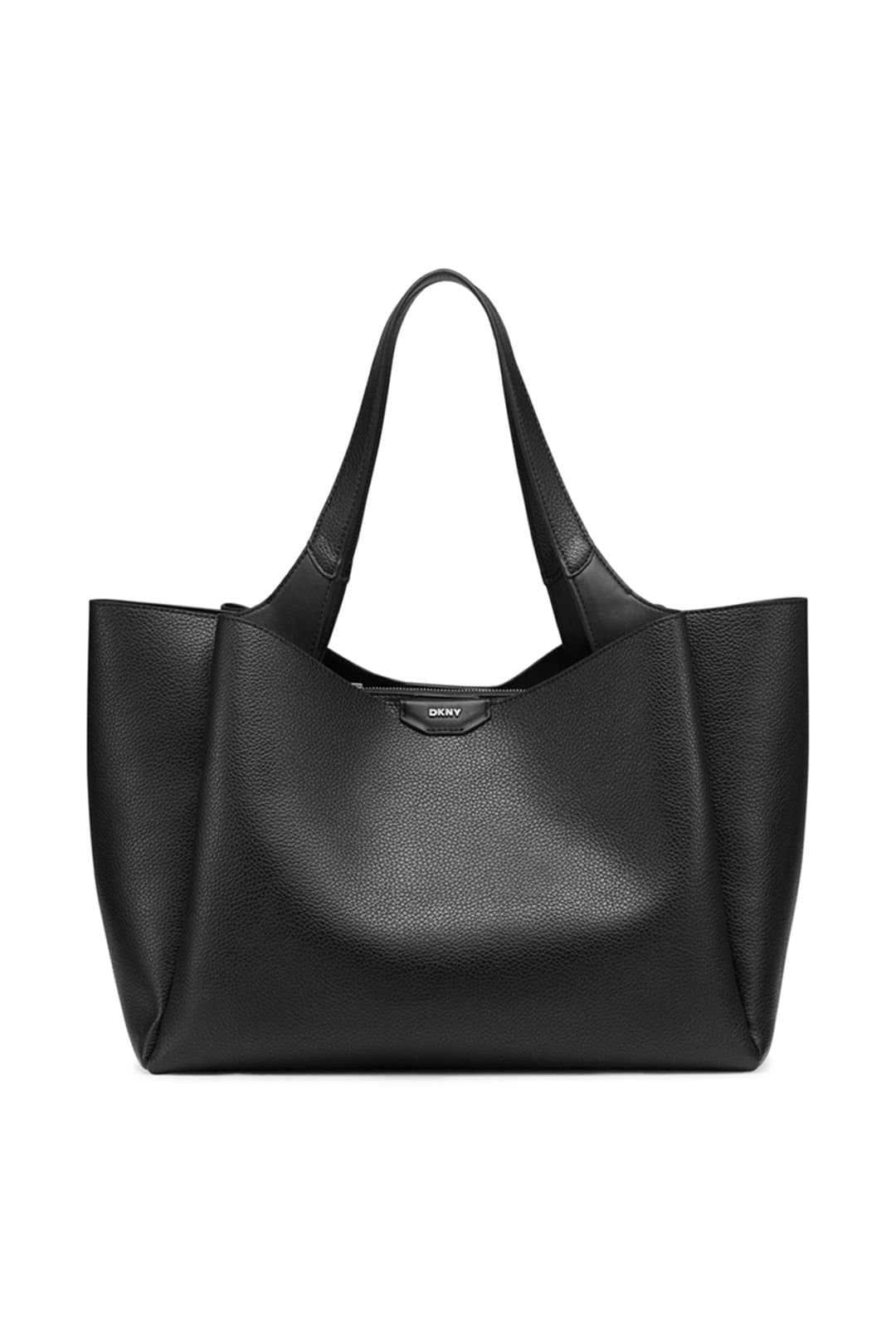 DKNY DKNY Black Leather Tote Bag