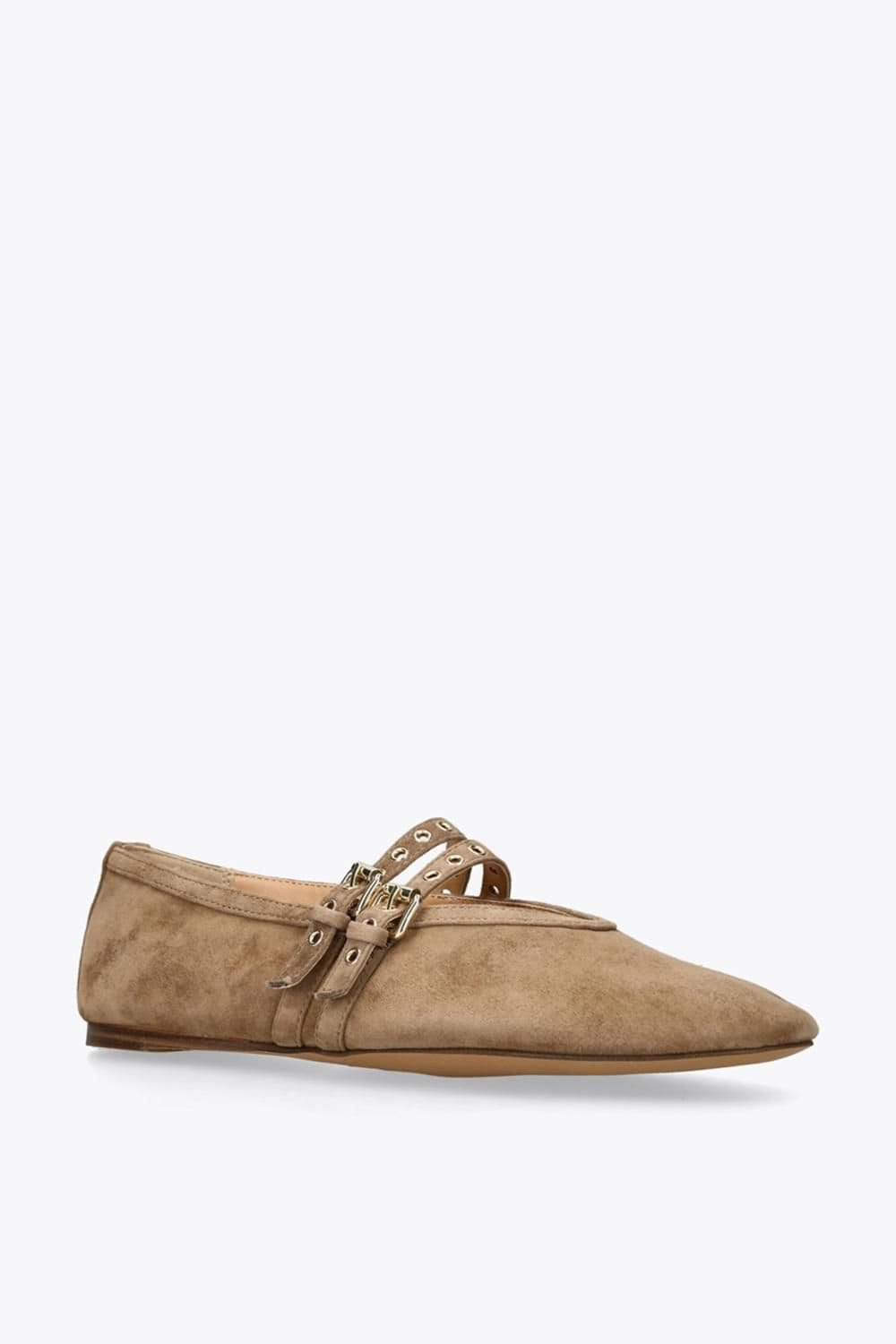 Steve Madden STEVE MADDEN Women's 'Lydia Brown Suede' Suede Flats - 4