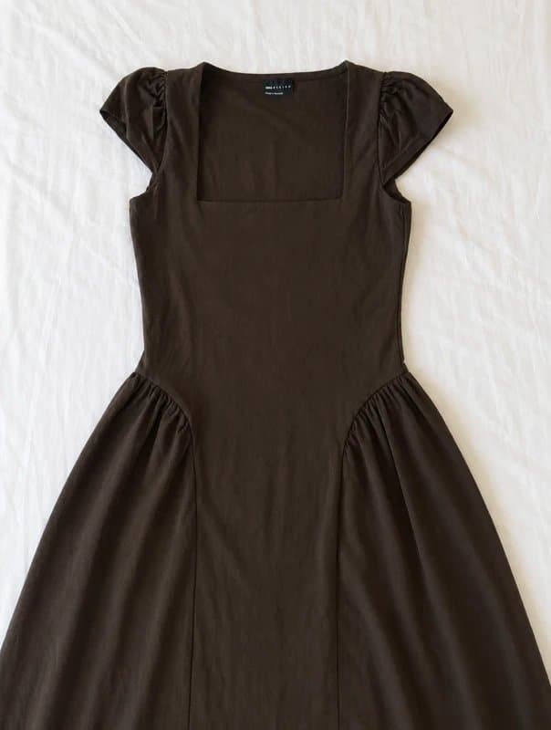 ASOS Cottagecore Corset-Style Maxi Dress