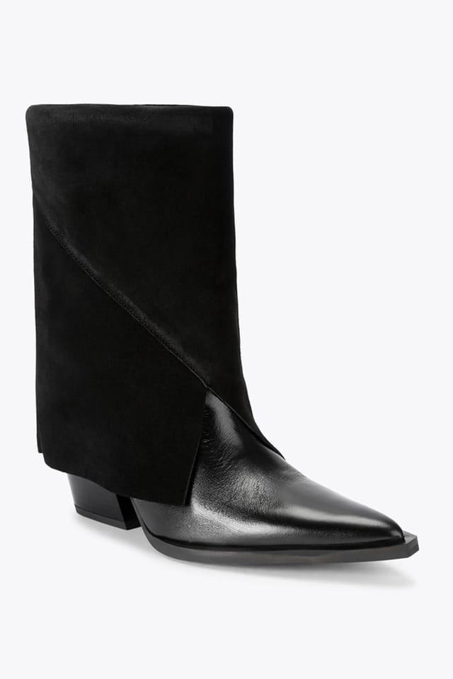 Steve Madden STEVE MADDEN Women's 'Mccoy 213' Leather Suede Boots in Black - 2