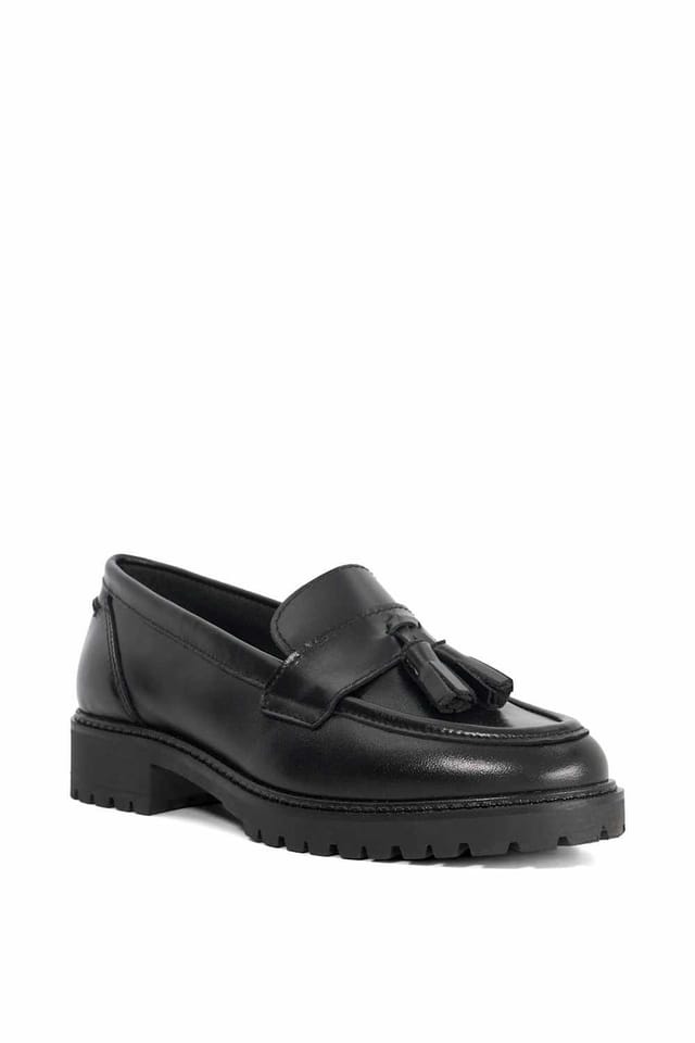 Dune London Dune London Women's 'Gracelyn' Leather Loafers in Black - 2
