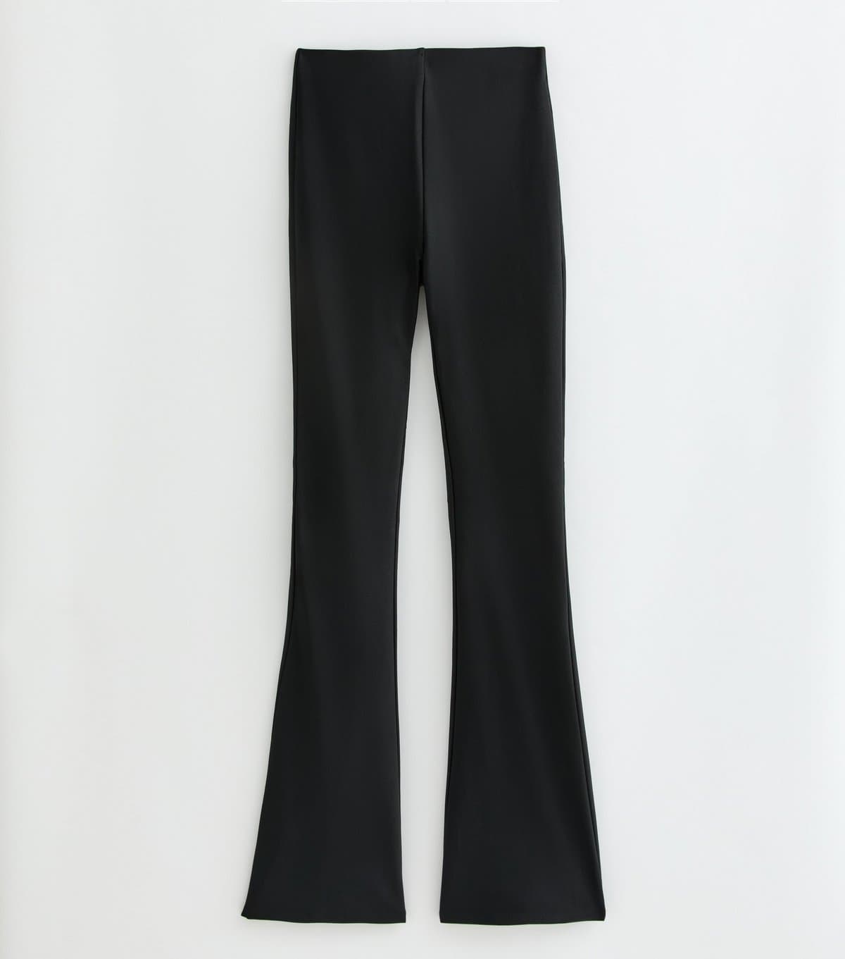 New Look Women's Tall Black Rib Flare Leggings New Look