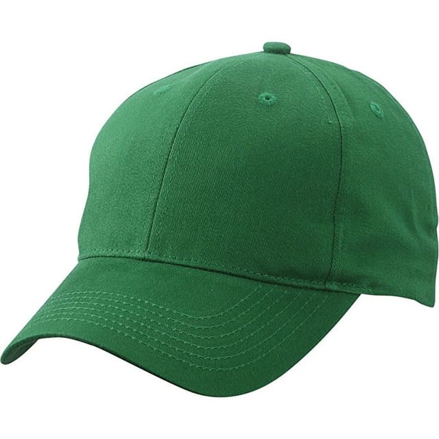 Myrtle Beach Myrtle Beach Men's 6 Panel Brushed Cotton Baseball Cap in Green - 2