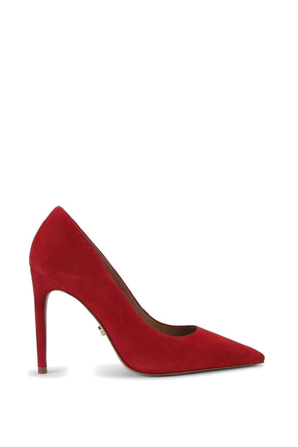 Carvela Carvela Women's 'Eterno Court' Suede Heels in Red