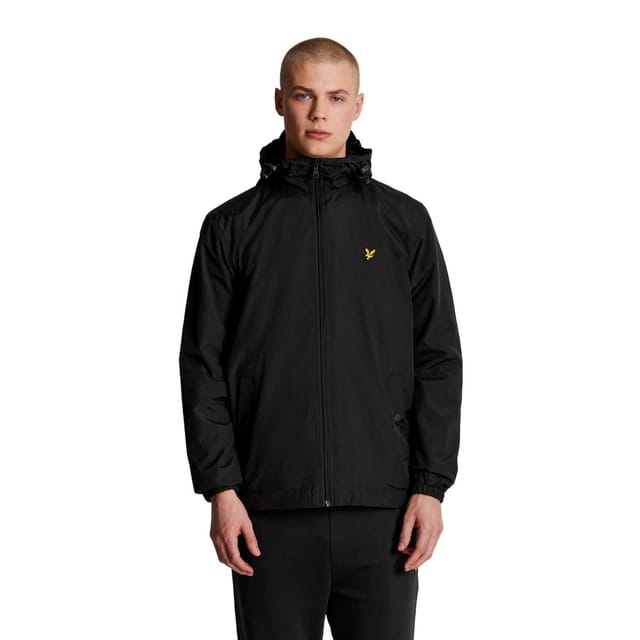 Lyle & Scott Lyle & Scott Men's Hooded Full Zip Jacket in Black - 3