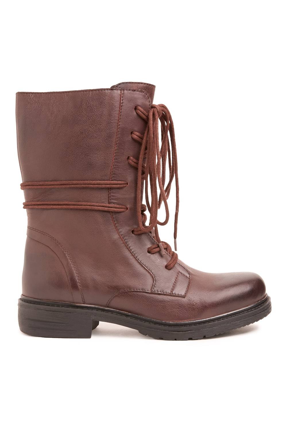 Celtic & Co Celtic & Co Women's Tall Ankle Derby Boot in Chocolate - 3