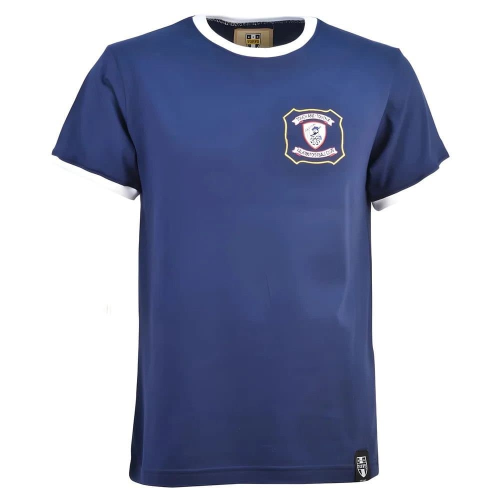 Falkirk Falkirk Men's Mens 12th Man T-Shirt Navy White Ringer