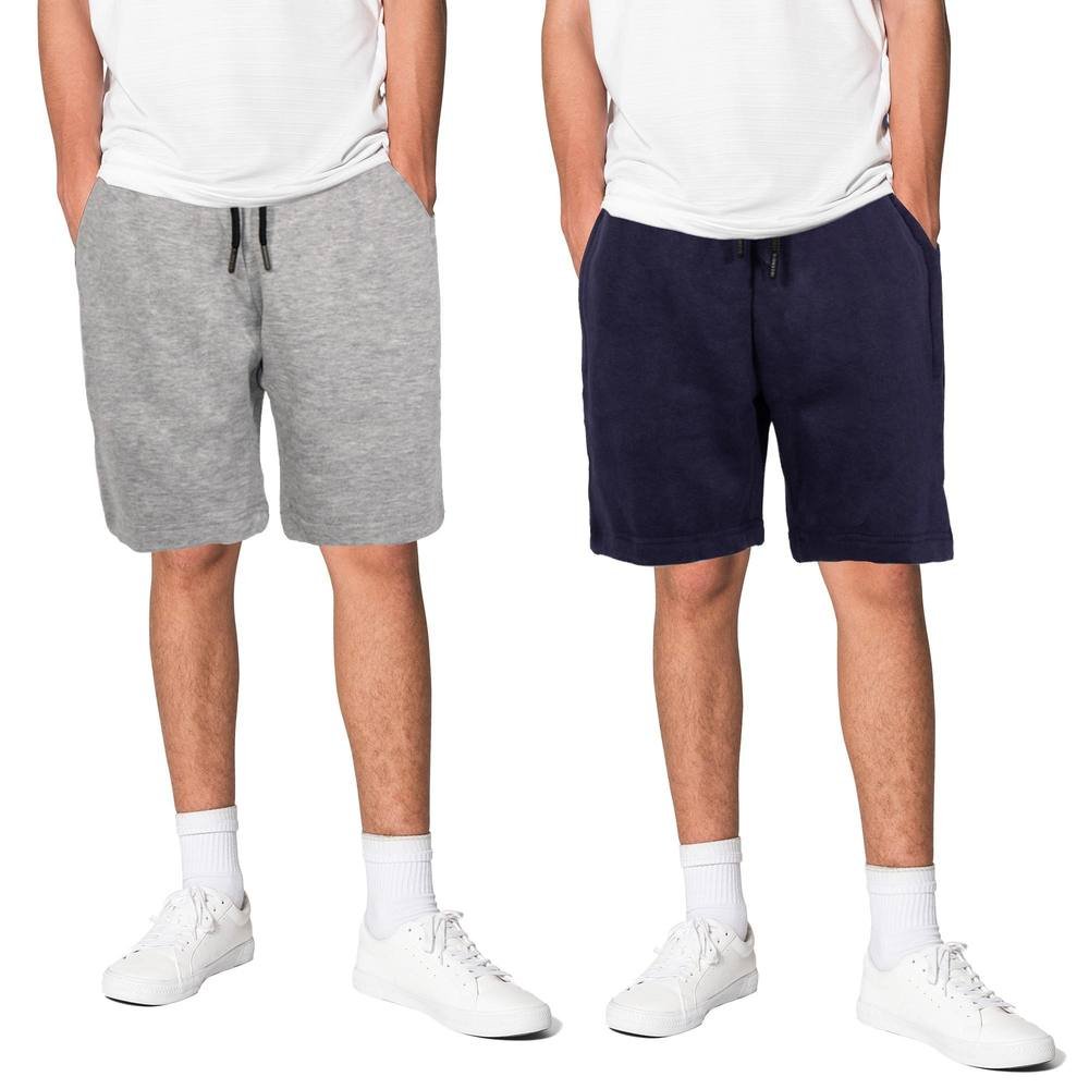 Keanu Keanu Men's Regular Shorts Pack of 2 XXL in Grey - 1