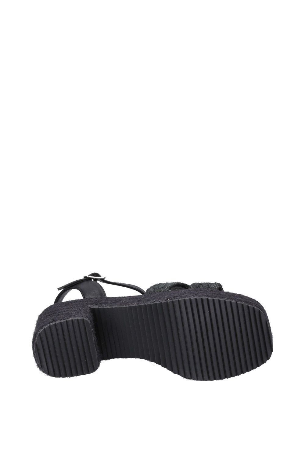 Hush Puppies Hush Puppies Women's Jamelia Espadrille Heel Sandal in Black - 3