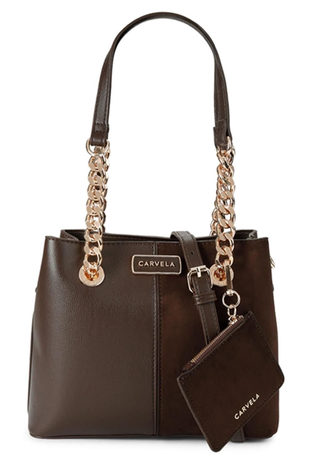 Carvela Carvela Women's 'Mini Cammie 3' Bag in Brown