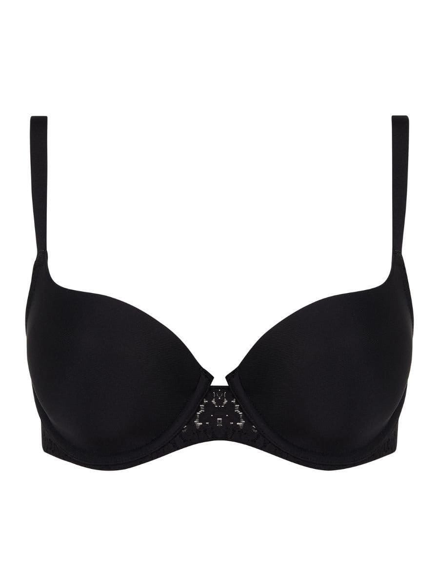 Chantelle Chantelle Women's Norah Covering T-Shirt Bra in Black - 4