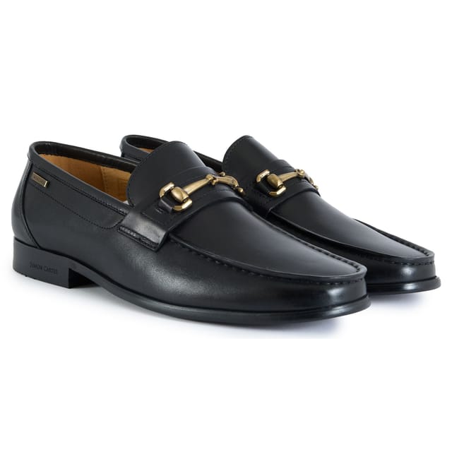 Simon Carter SIMON CARTER Men's Hexin Loafer Shoes in Black - 2