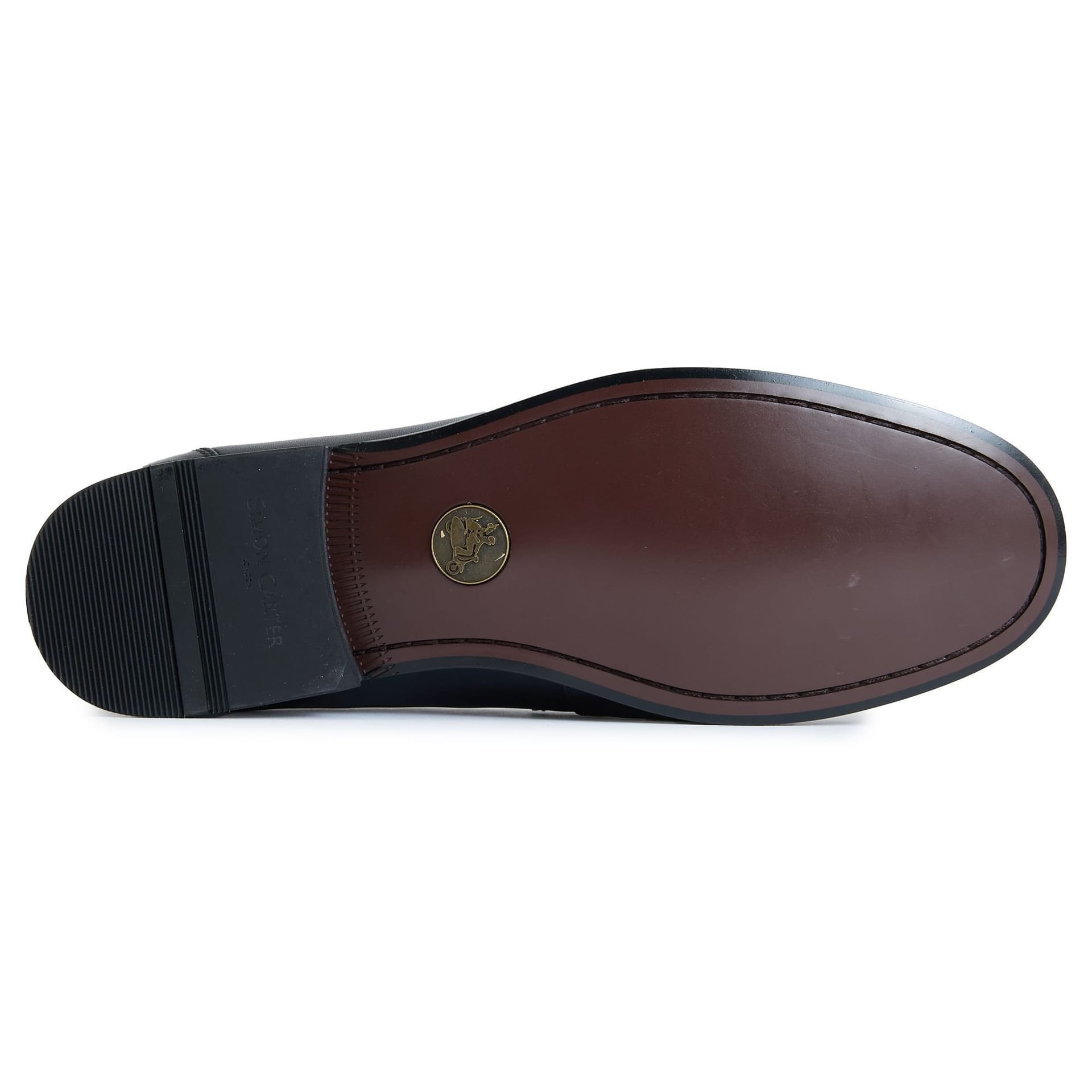 Simon Carter SIMON CARTER Men's Hexin Loafer Shoes in Black - 4
