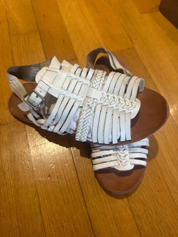 Principles White Sandals