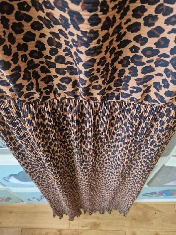 Never Fully Dressed Never fully dressed women's Lucia Leopard Tilly Dress size XL (18-22)