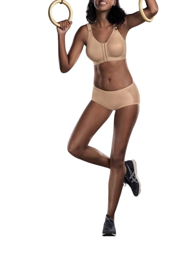 Anita Anita Women's Front Closure Sports Bra in Nude - 2